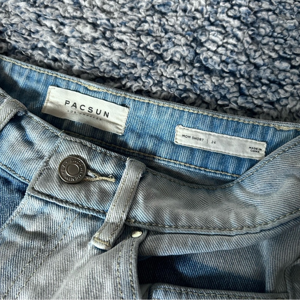 Patchwork Mom Shorts - image 3